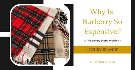 is burberry luxury|why is Burberry so expensive.